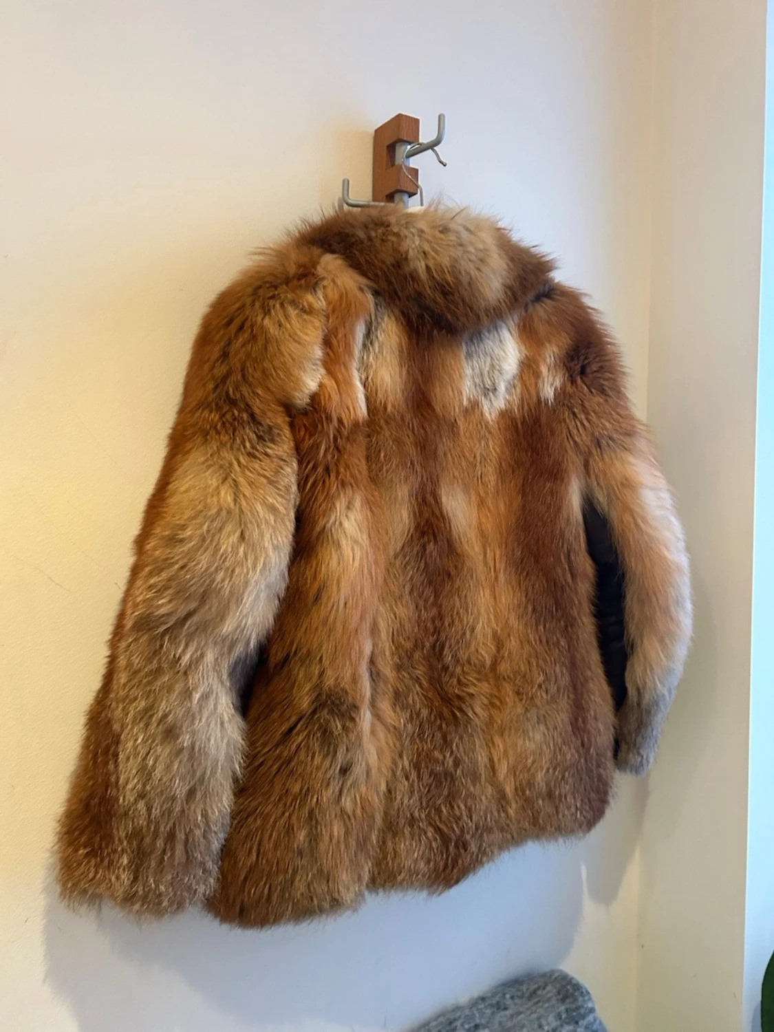 Äkta päls jacka  - 5