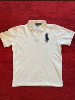 Ralph Lauren Piké Big Pony 90s - En vintage piké från märket Ralph Lauren. Mycket fint skick med inga tecken på användning. Fri från skavanker som fläckar, hål osv. Obs Pris kan diskuteras. Slå en signal vid intresse !