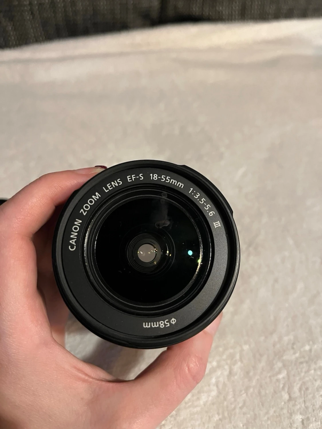 Canon EFS 18-55mm objektiv - 5