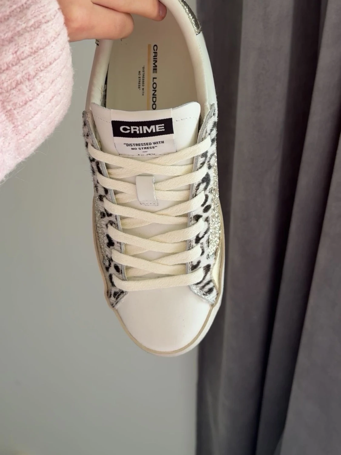 Glittriga sneakers från Crime London - 2