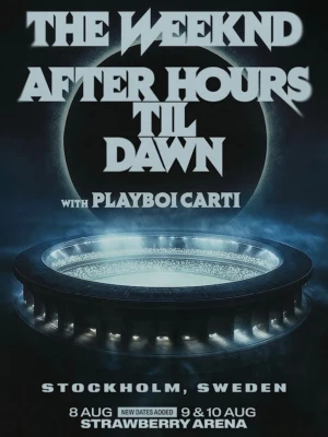 The Weeknd After Hours Till Dawn - Säljer tre biljetter till den slutsålda The Weeknd konserten den 9 augusti. Superbra platser!! 900kr/st, alltså inköpspris💕💕 säljer helst alla tre tsm, skriv vid intresse!