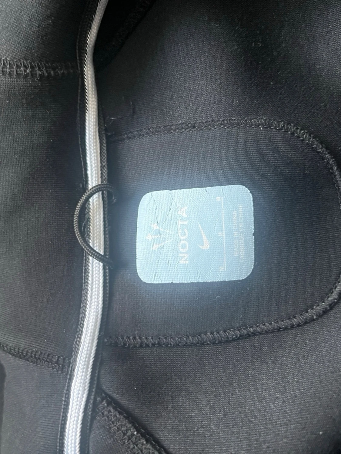 Svart Nike NOCTA hoodie med dragkedja - 2