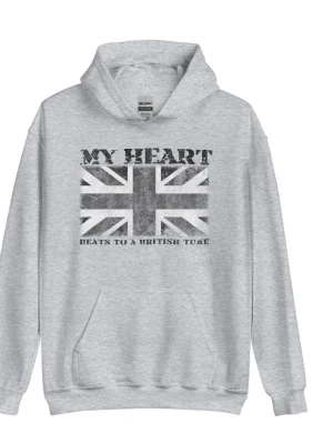 Hoodie med snyggt tryck - Bara testad.