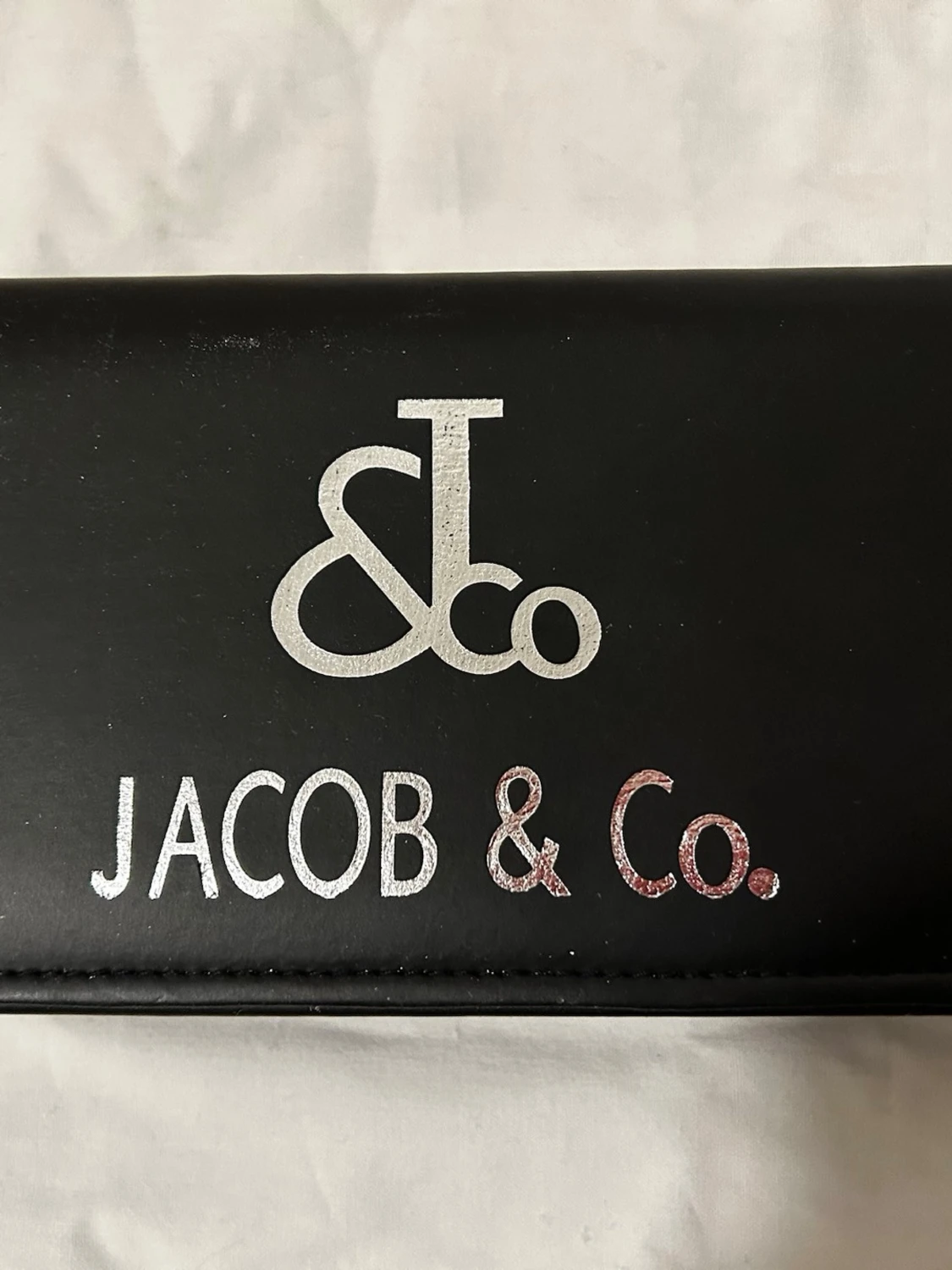 Jacob & Co. silverfärgad klocka - 1