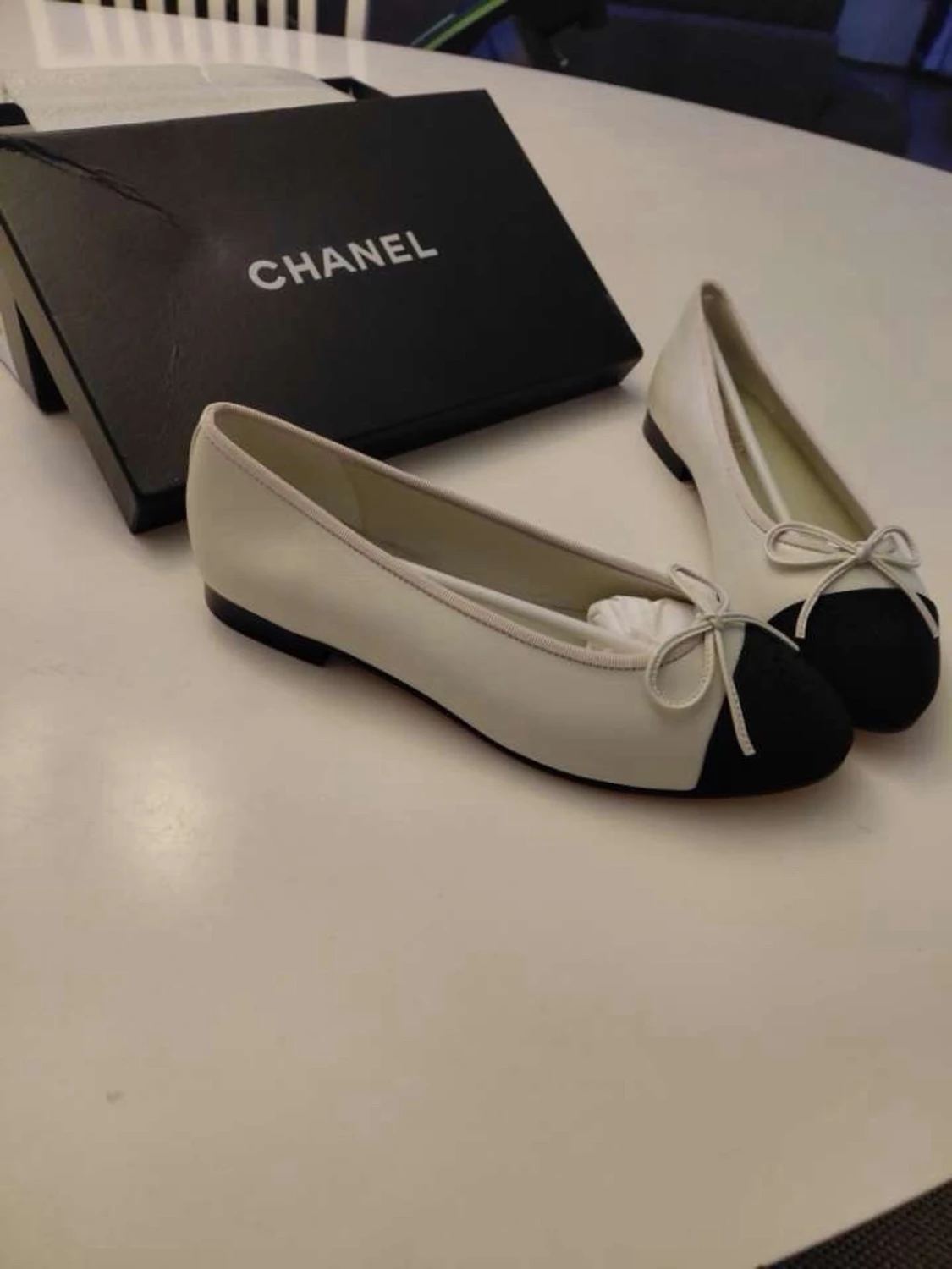 Chanel balerinnaskor - storl 38 - 2