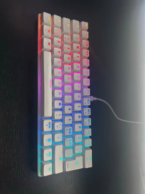 NOS C 450 - Modieferat så den kan låta bättre och de bättre. 60% tagentbord med röda switches.