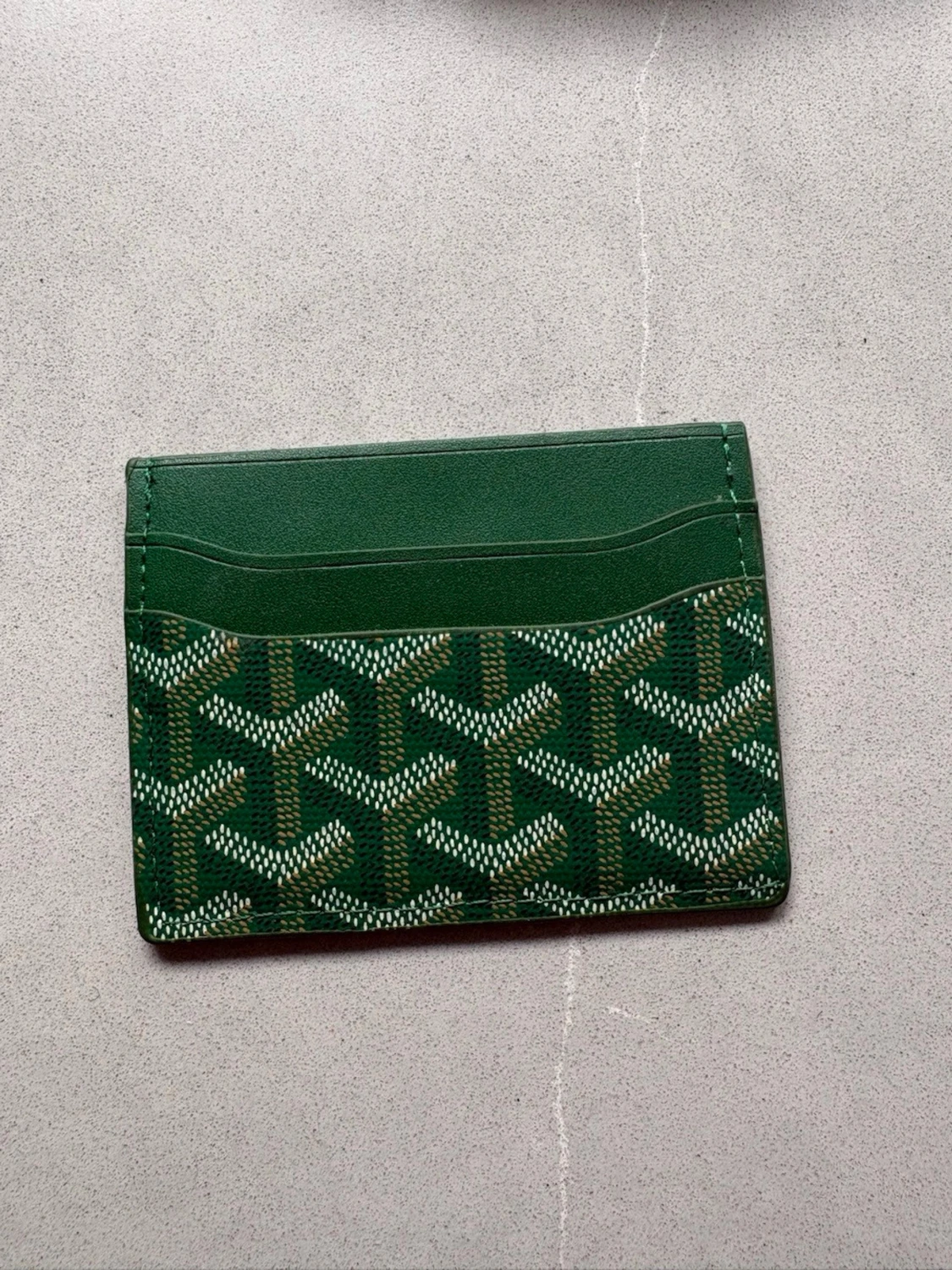 Grön korthållare - 1