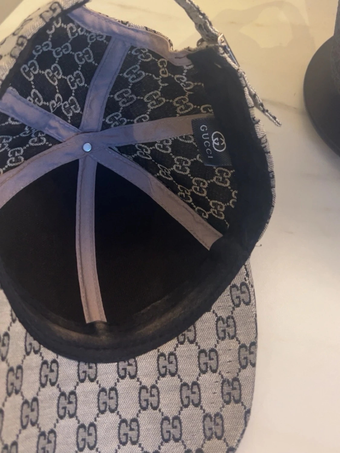 Gucci keps med GG-mönster - 3