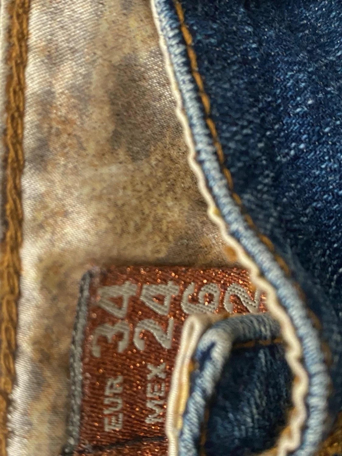 Kort jeanskjol  - 2