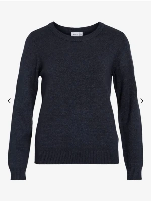 Stickad tröja från vila!! - Fin mörkblå stickad tröja från vila💙lite nopprig annars i bra skick utan några defekter!!