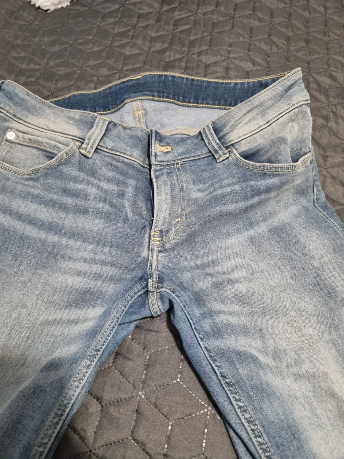 Blåa bootcut jeans Cheap Monday - 5