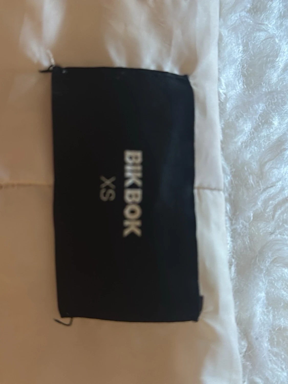 Beige teddyjacka med krage - 2