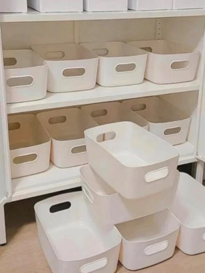 Helt nya förvaringslådor - Hej! lägger ut mina helt nya 10st förvaringslådor ✨Passar perfekt till snacks, badrum, kök och kosmetik 🚚Snabb leverans! 1-3 arbetsdagar