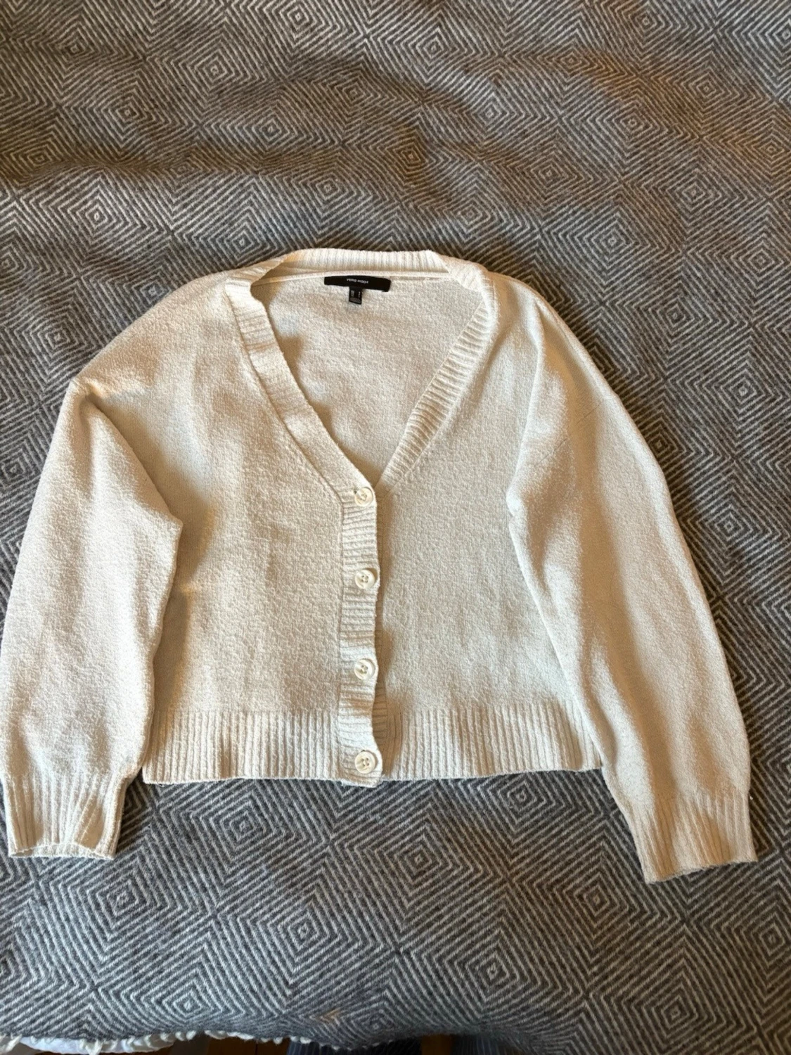 Beige kofta med knappar - 2