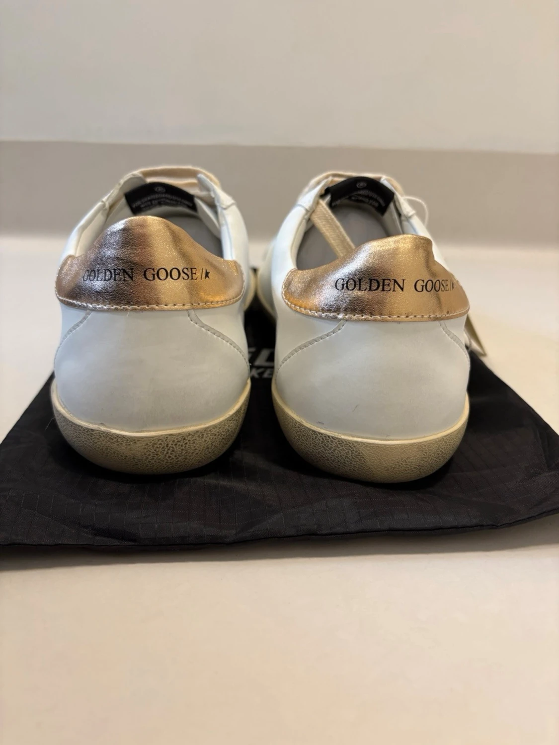 Vita golden goose skor - 4