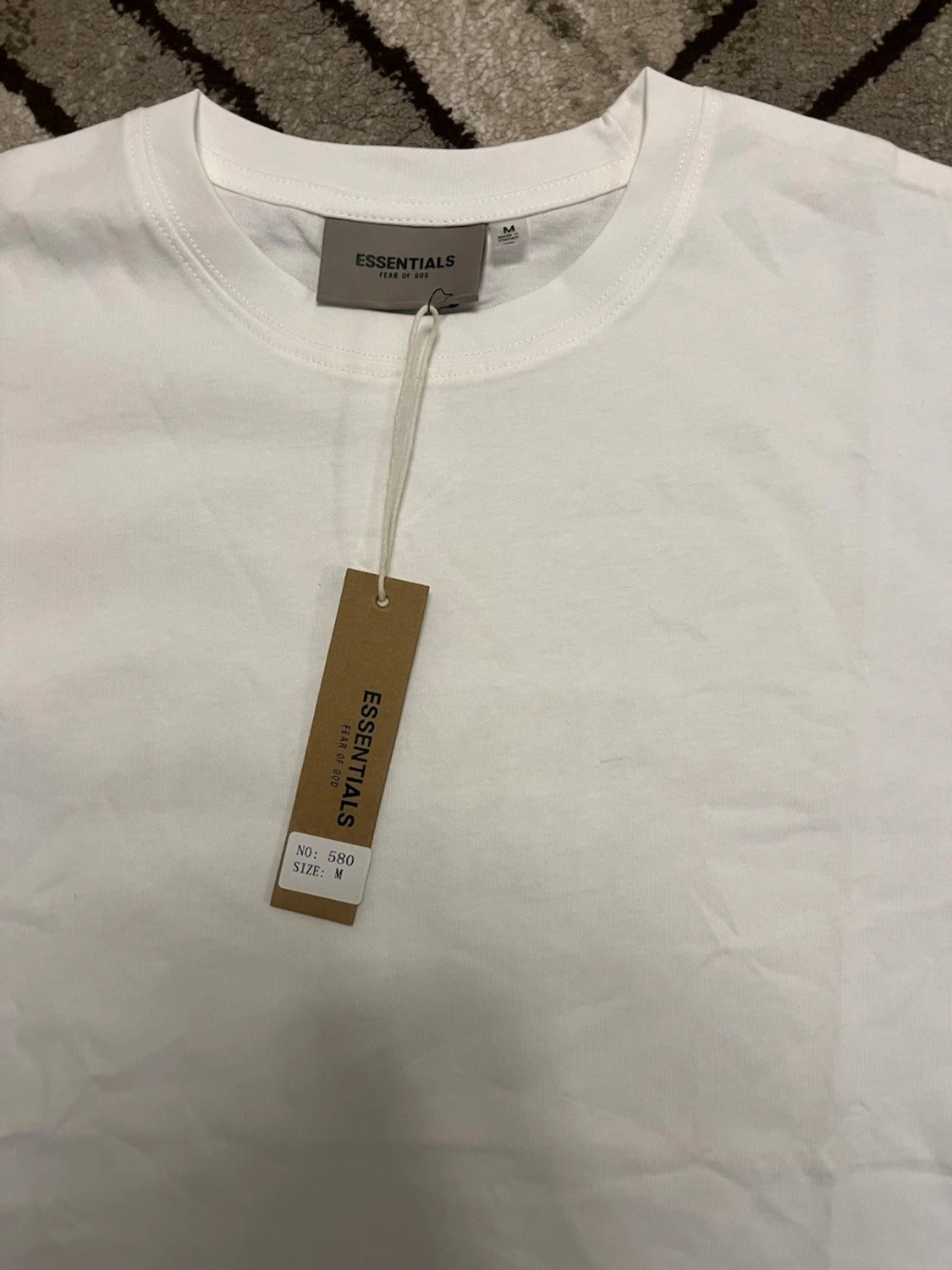 Vit Essentials T-shirt från Fear of God - 1