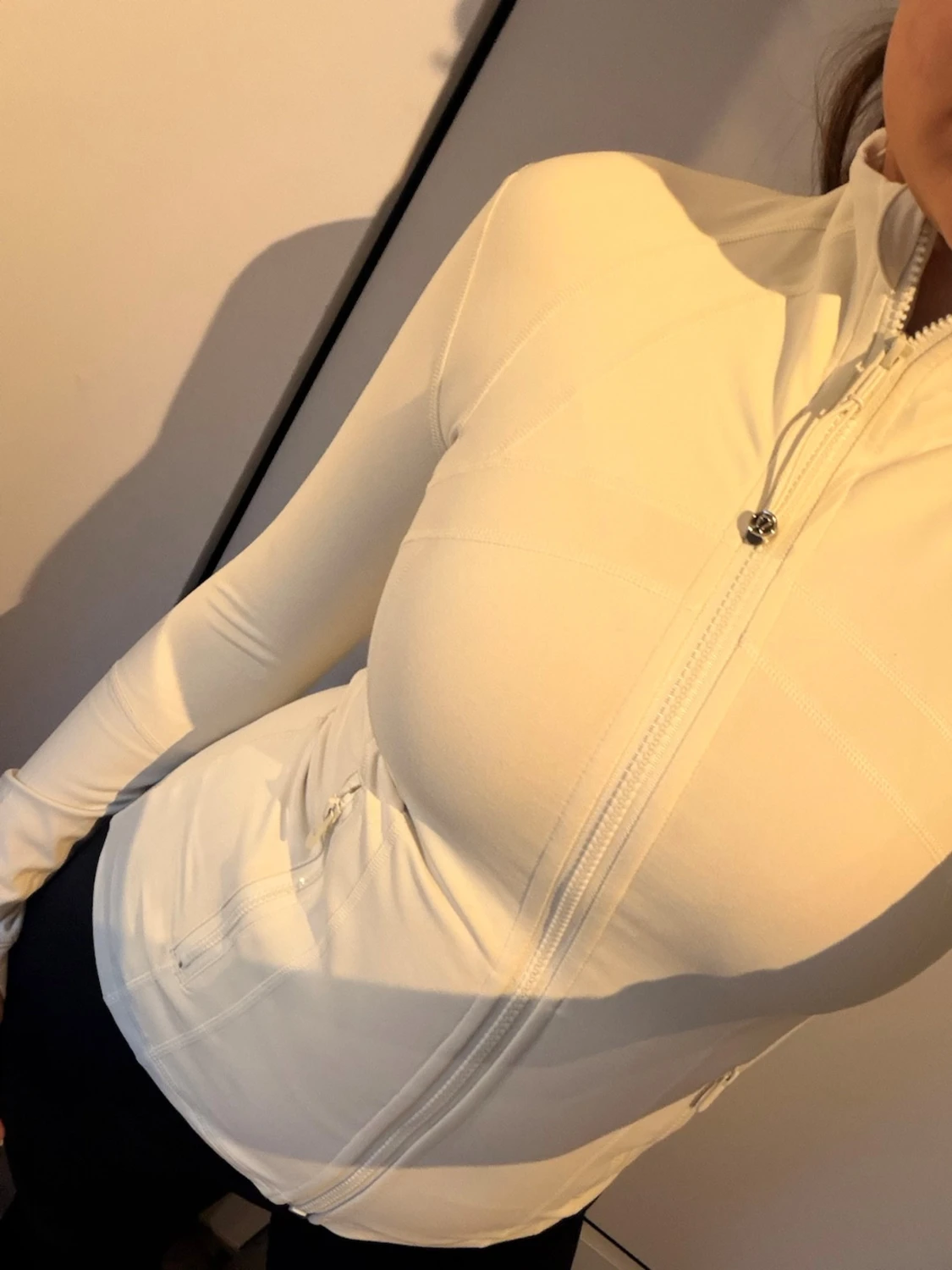 Vit creme Lululemon kofta - 3
