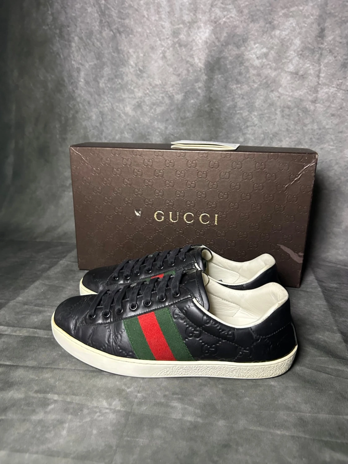 Gucci ace sneakers svarta - 1