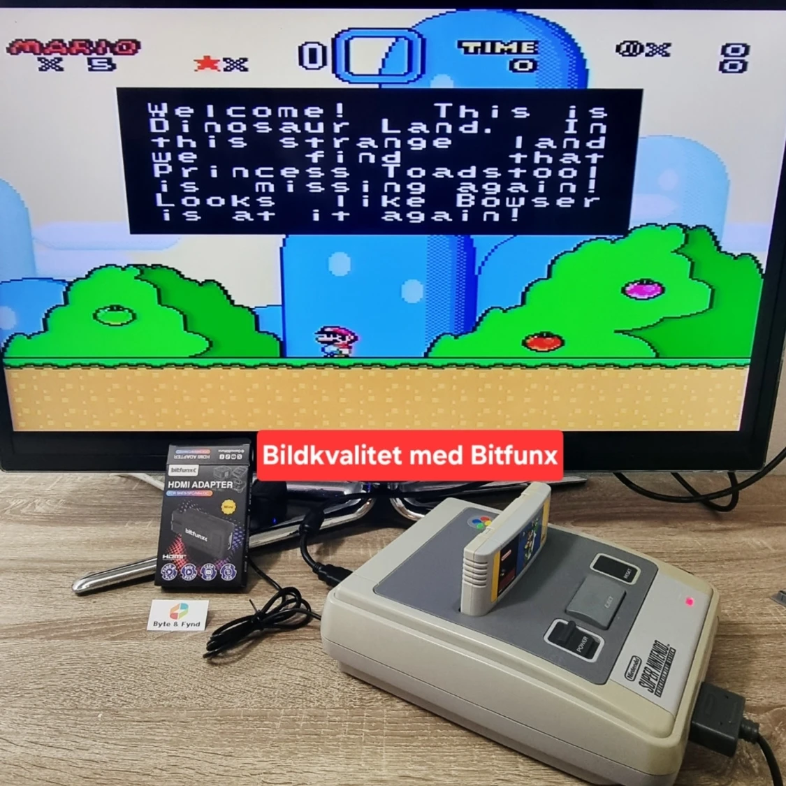Bitfunx HDMI Adapter för SNES/Sfc/N64/NGC - 1