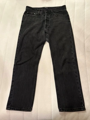 Jack & Jones Jeans (black denim) - Jack & Jones Jeans (black denim) i storlek 30/30, Relaxed Fit (avslappnad passform). I otroligt fint skick, inga hål, fläckar eller annat.   Ord.pris butik 599kr/st, kvitto finns.   Artikelnummer: 12168656 Modell: JJICHRIS JJORIGINAL SBD 981 noos Jeans med avslappnad passform