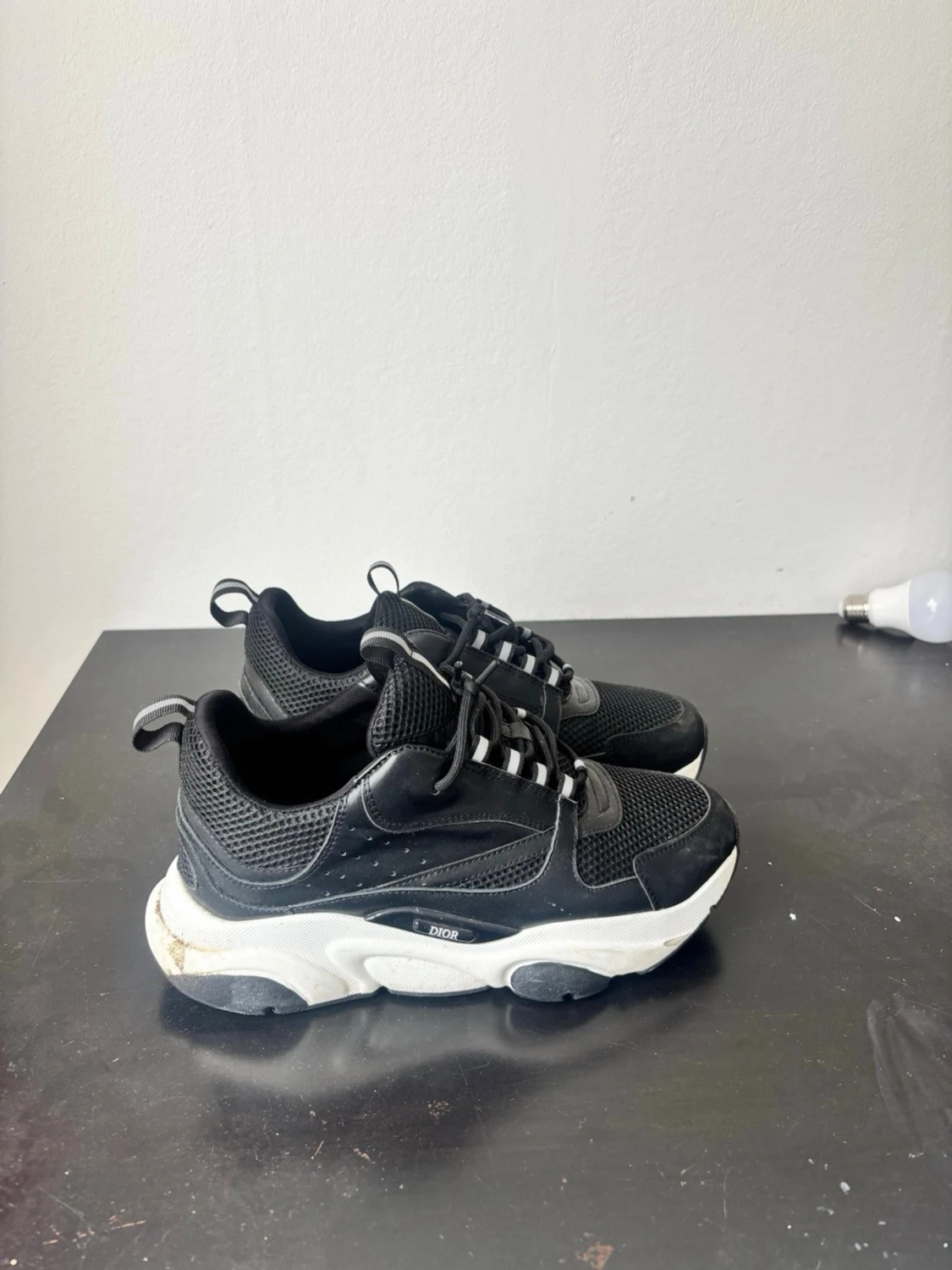 Svarta Dior sneakers 