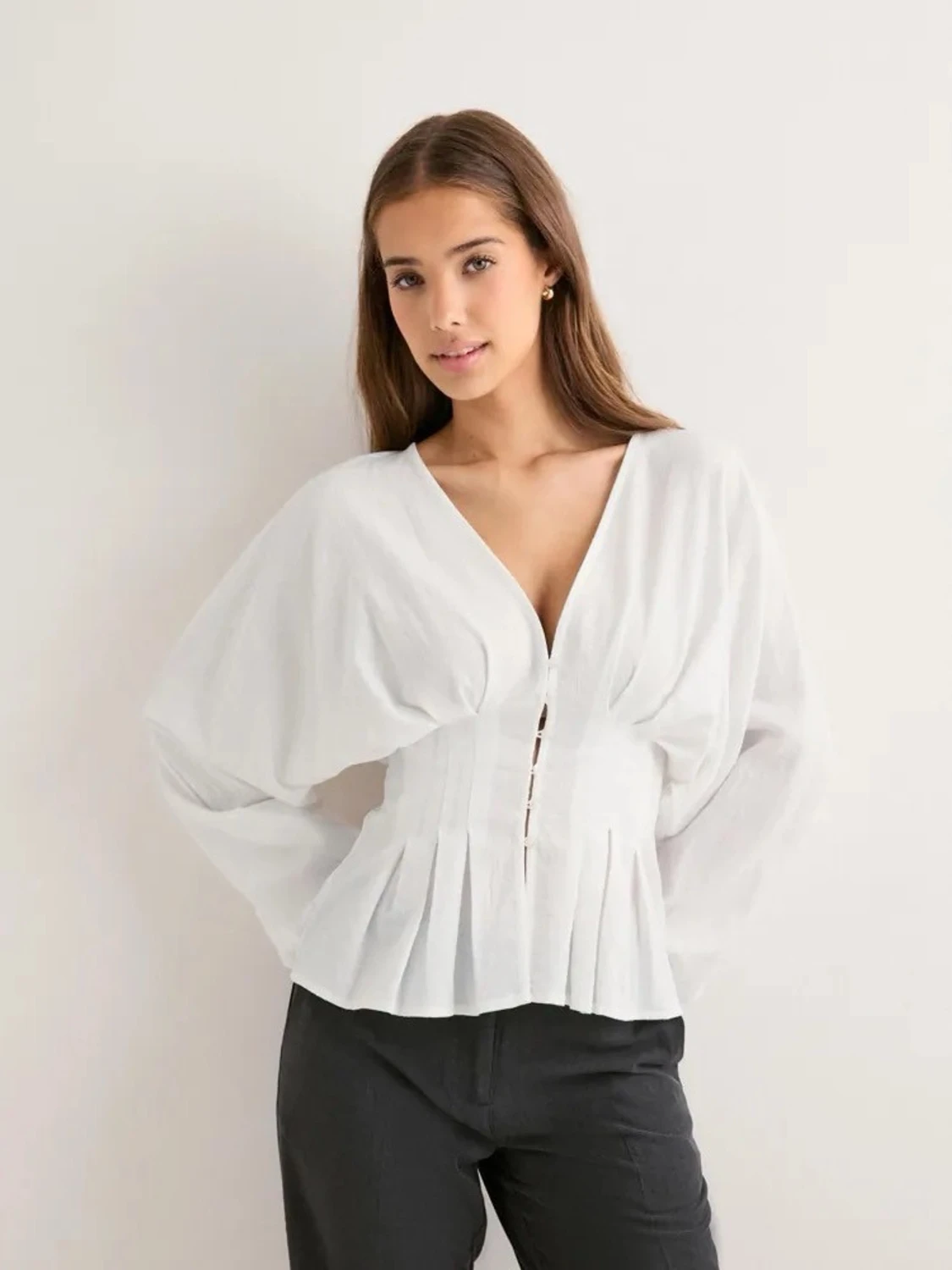 Vit blus