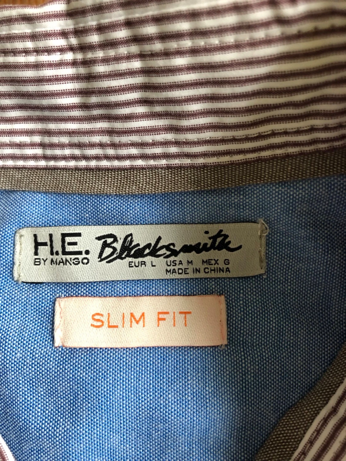 Randig skjorta från H.E. by Mango - 1