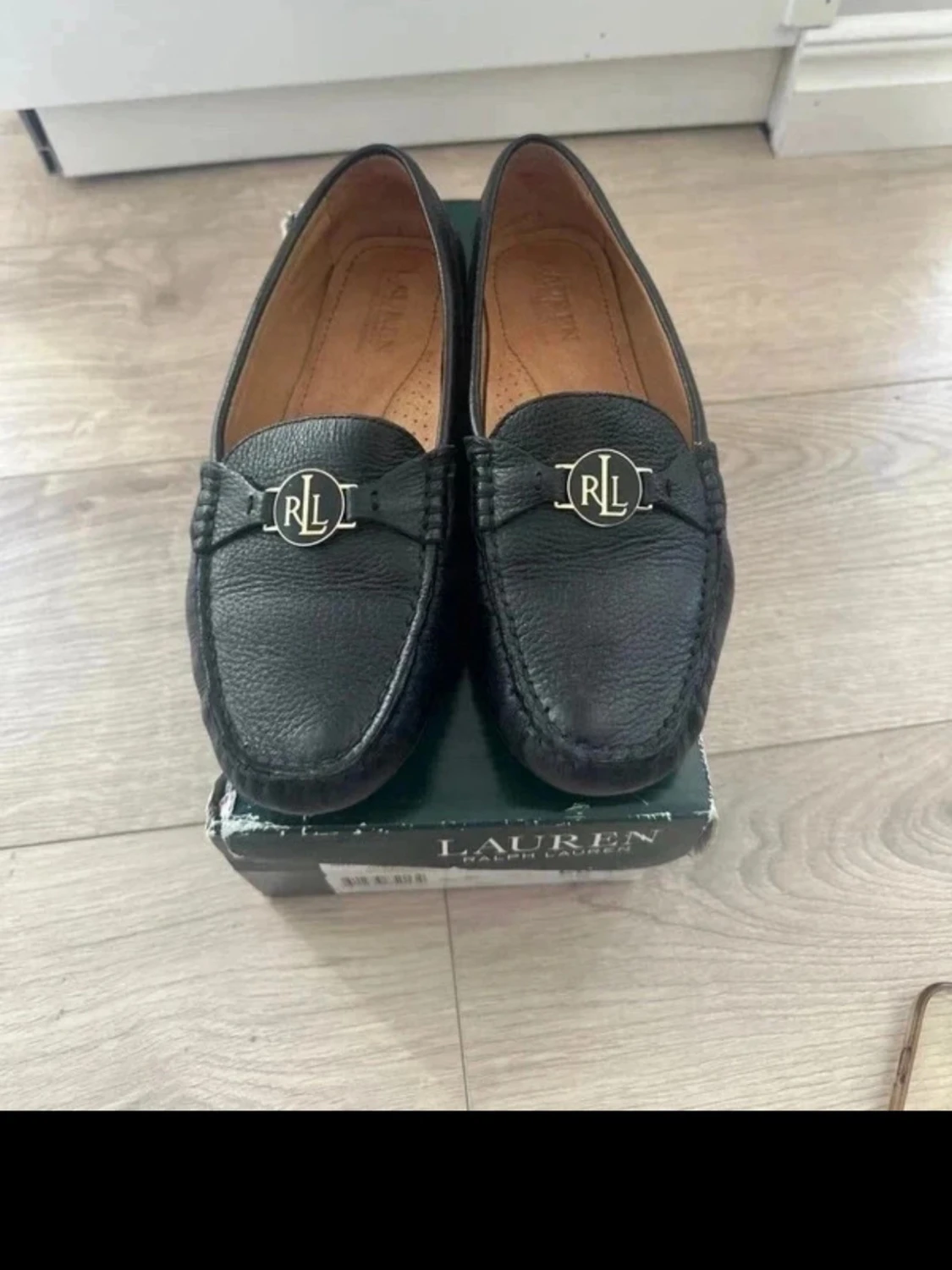 Svarta loafers från Ralph Lauren - 5