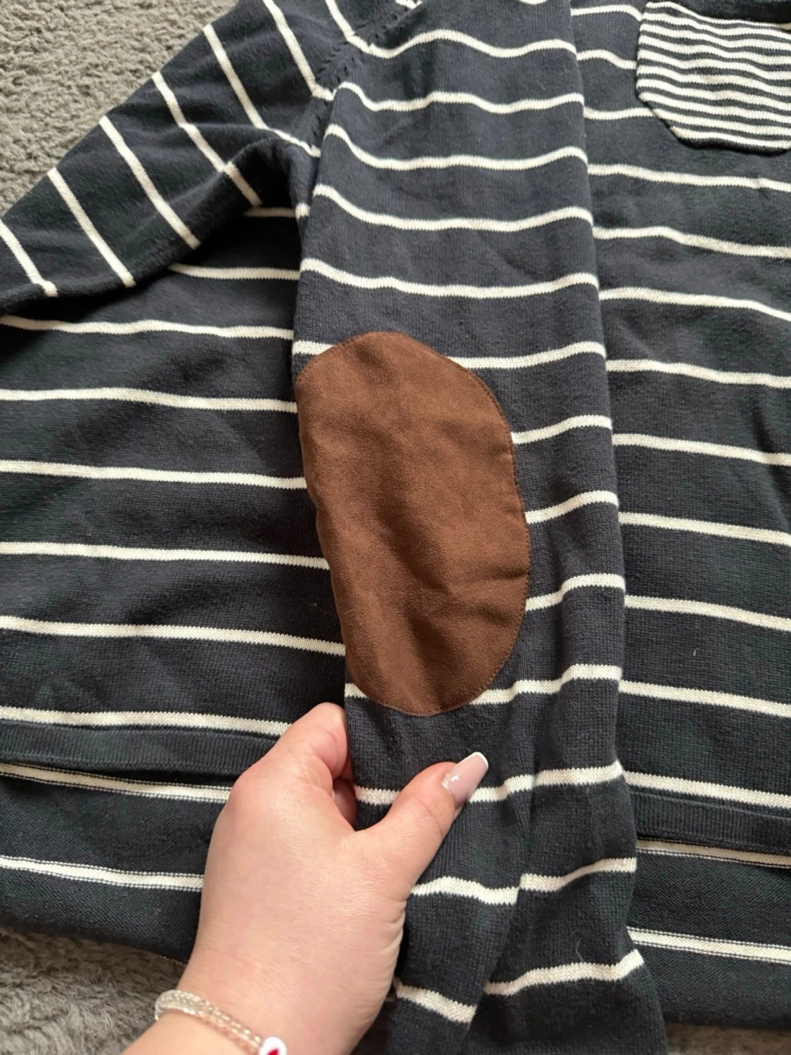 Randig långärmad tröja från Dobber - 3