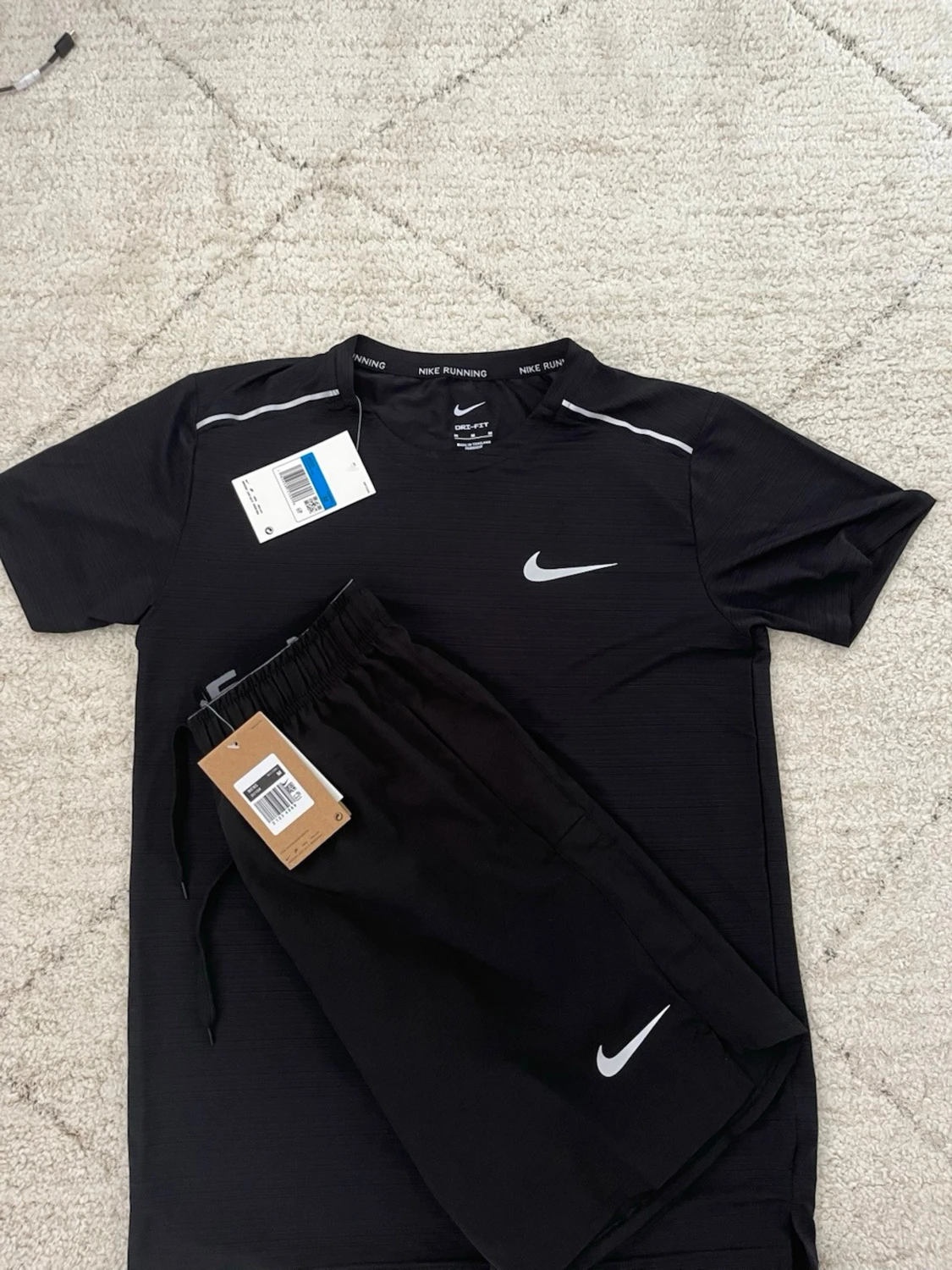 Svart Nike träningsset herr