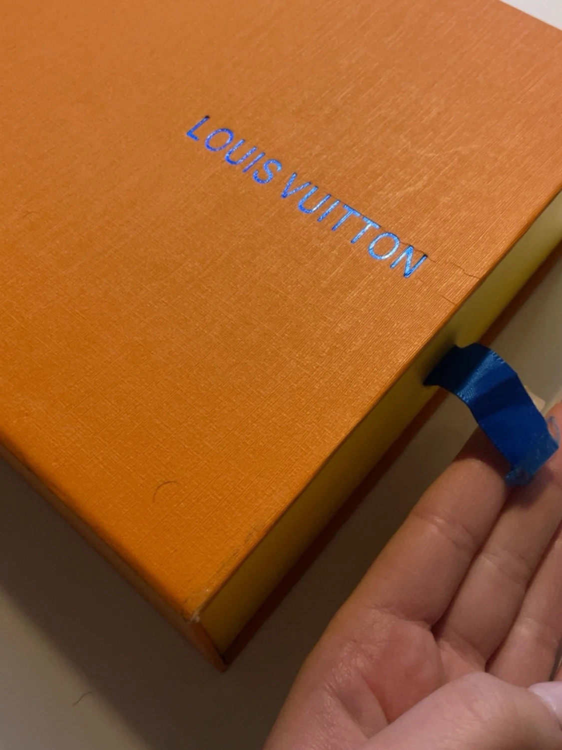 Svart Louis Vuitton bälte med LV-spänne - 3