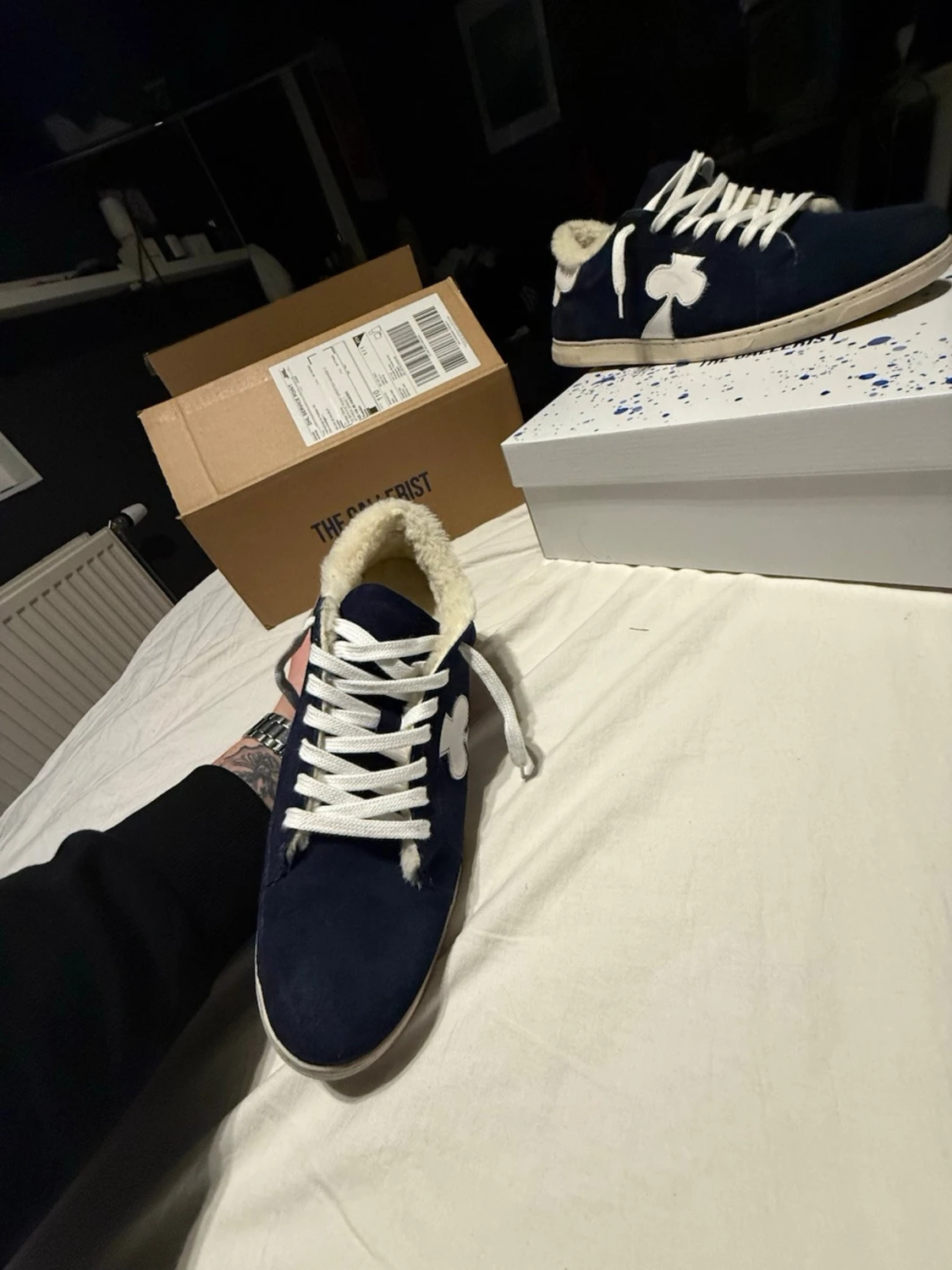 The gallerist blåa sneakers - 2