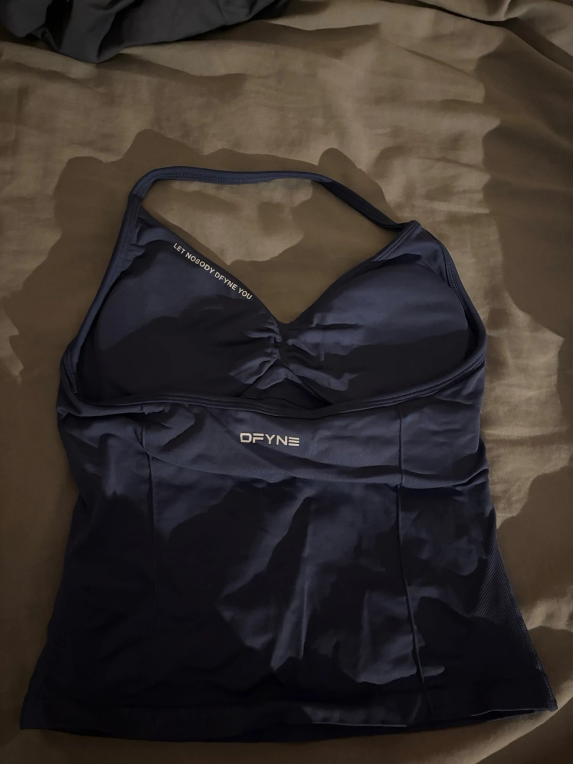 Mörkblå linnetopp från DFYNE - 1