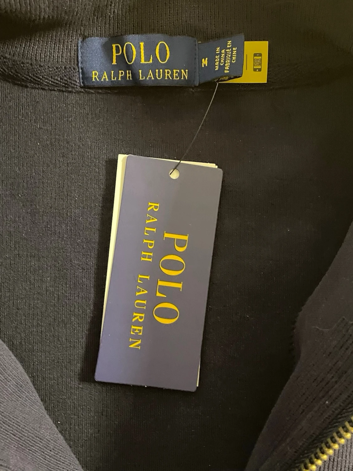 Marinblå halvzip från Polo Ralph Lauren - 3