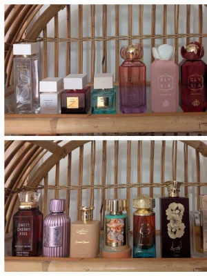 Parfymsplit 💎 - Splittar mina parfymer i 3 ml glasdekanter med spray 🌟25 kr/dekant 🌟Se listor bland bilderna vilka som finns tryck på bilderna för att se all text 🌟Skriv vilka du önskar så lägger jag ut som ett nytt paket just nu finns det möjlighet att få fri frakt 