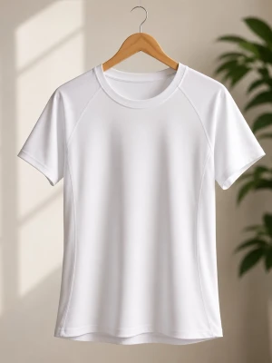 Vit Compression Shirt  - Storlek: S, Material: 100 % Polyester, utmärkt skick!