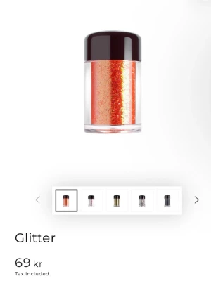 Glitter - Helt nytt ansikts glitter från mili cosmetics i färgen dance, fick i present men kommer ej till användning av mig