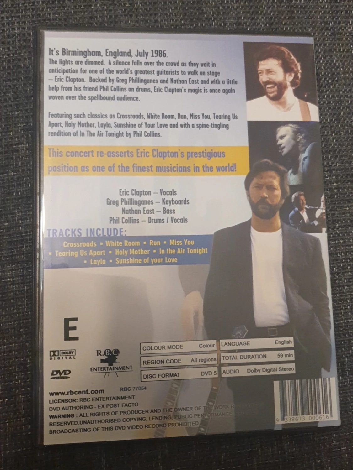 Eric Clapton & Friends konsert-DVD - 1