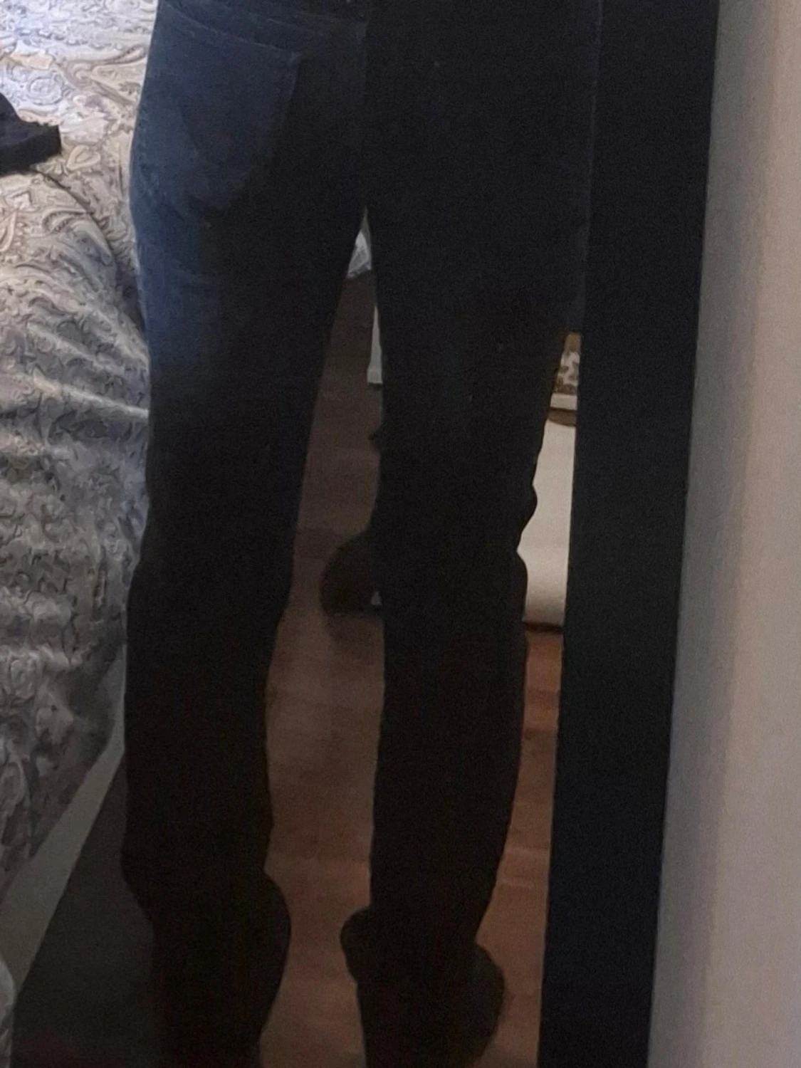 Svart/grå kevlarjeans * stl S/M * Flying Eagle - 5