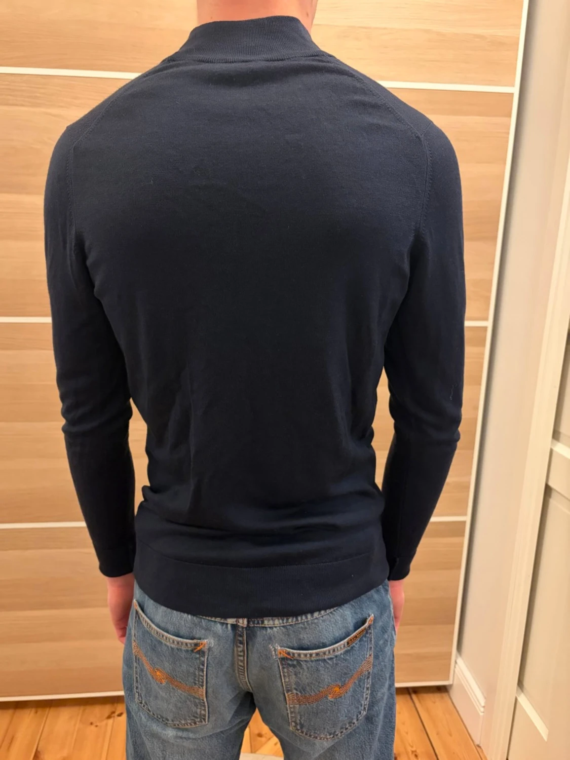 Sunspel quarter zip - 1