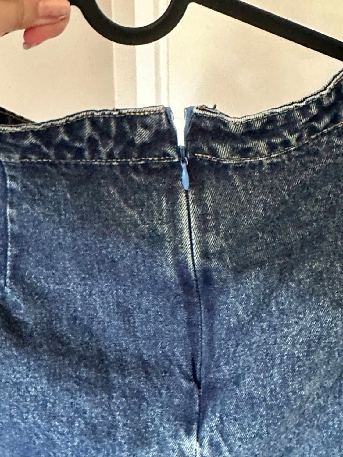 Dekorerad jeanskjol - 2