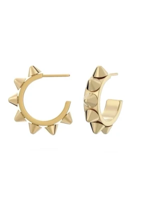 Edblad - Peak creoles S gold - Säljer ett par edblad örhängen i strl S. Ordinarie pris är 399kr🩷. De kommer såklart även med en edblad förpackning. Obs, ena örhänget saknar sitt orginal baksida, men jag skickar med en från ett annat par. Skriv gärna vid frågor och priset kan diskuteras!