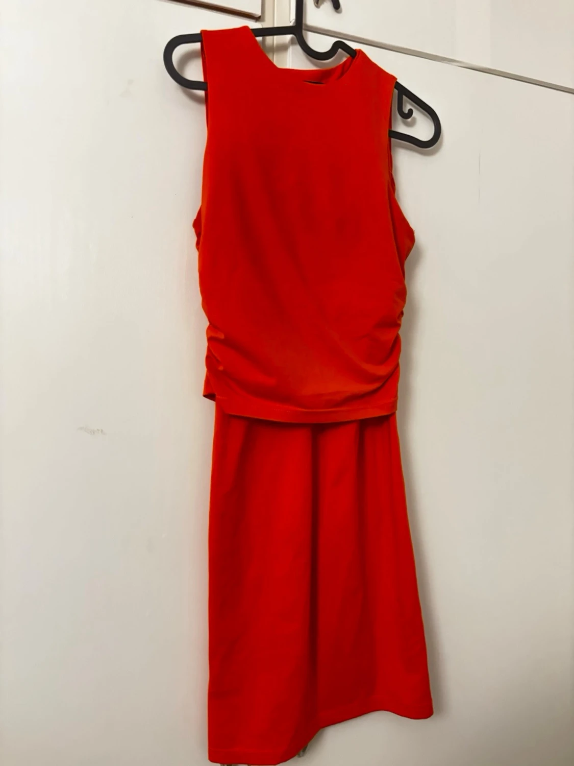 Orange ärmlös set - 2