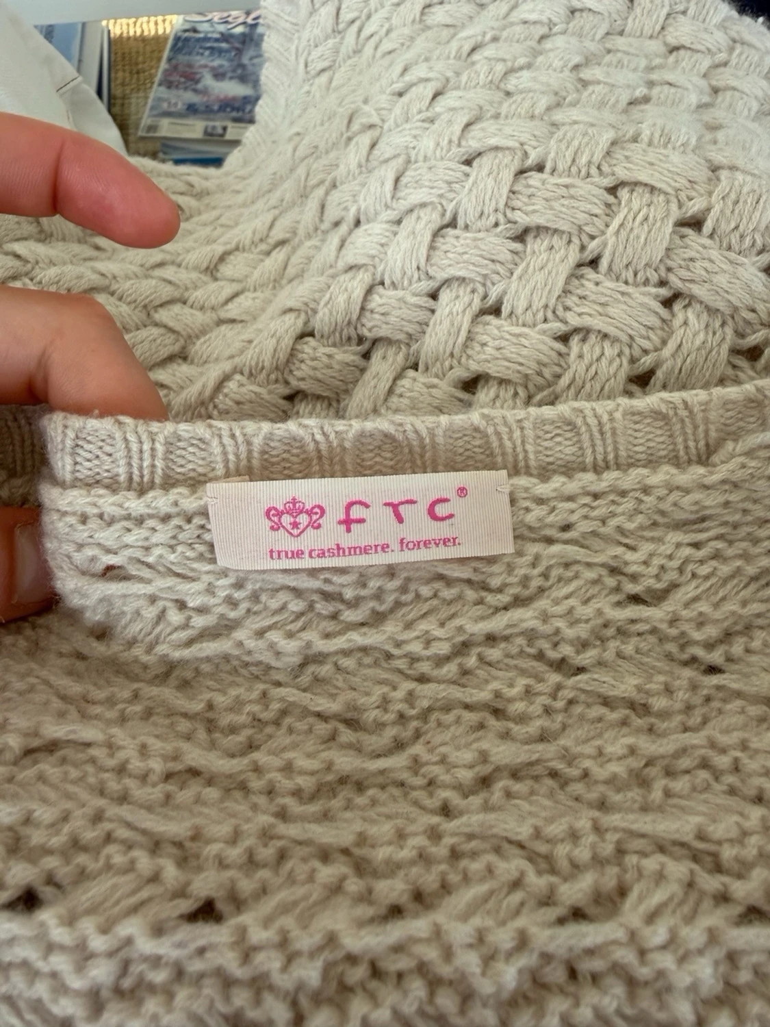 100% Kashmir tröja!  - 3
