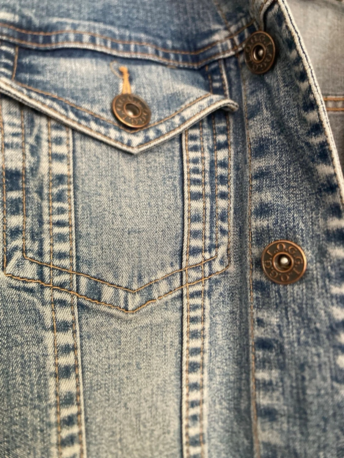 Klassisk blå jeansjacka - 1