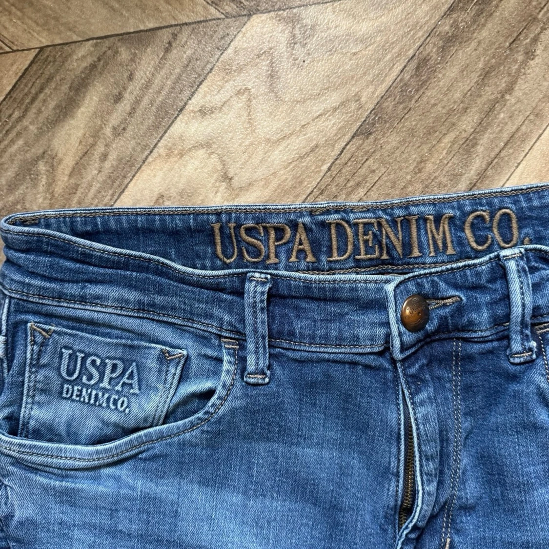 Blå jeans från USPA Denim Co - 1