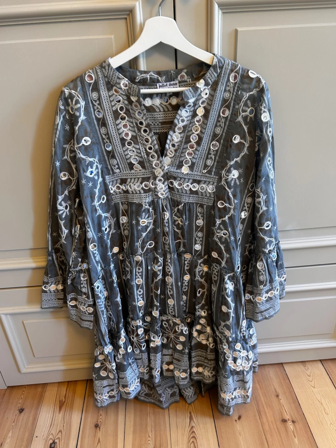 Beautiful Juliet Dunn embroidered boho dress đ€