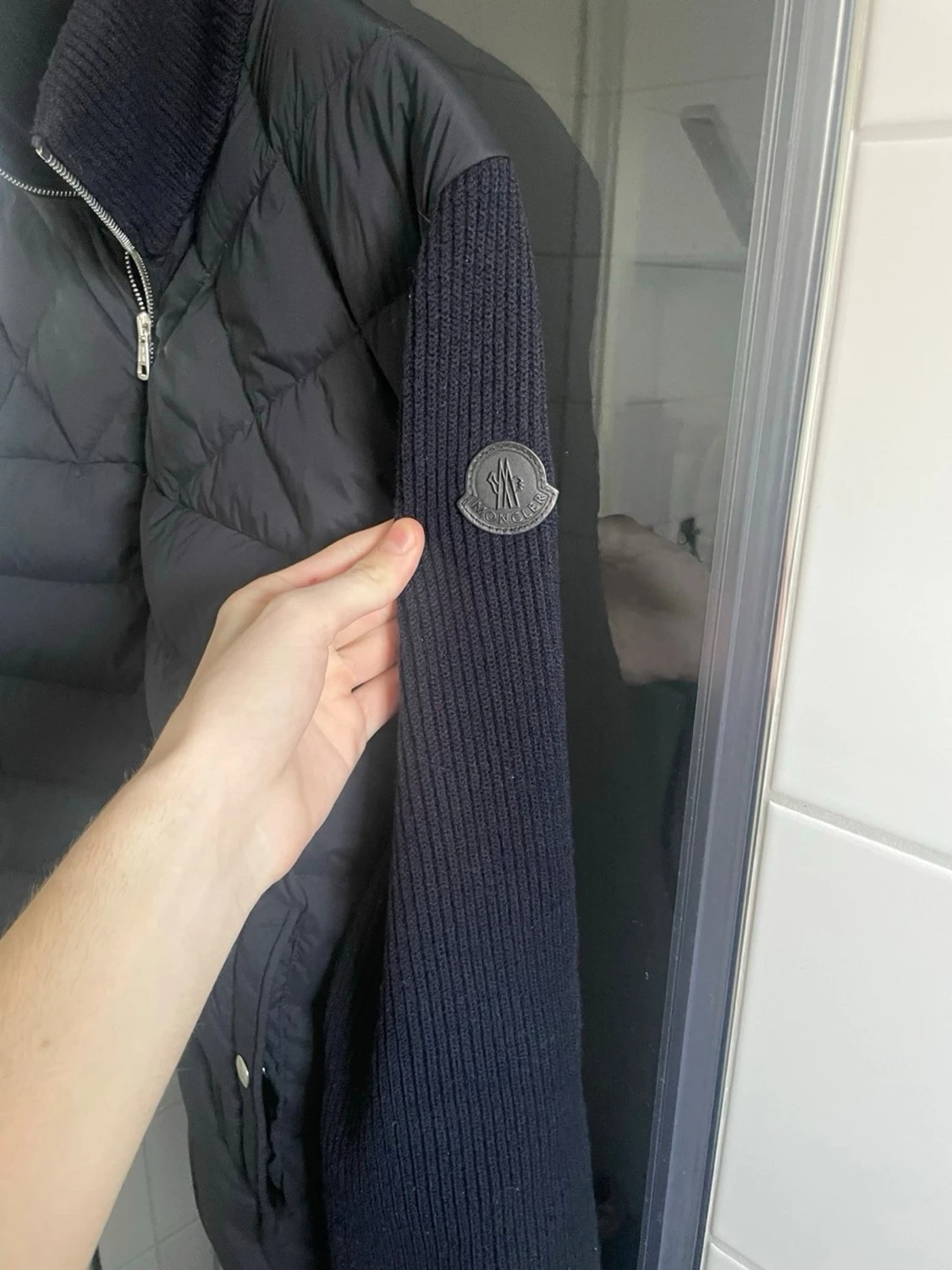 Svart cardiganjacka från Moncler - 1