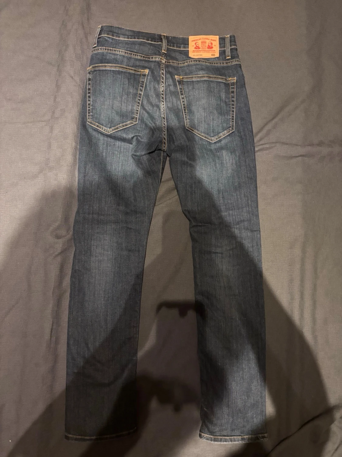 Mörk blåa jeans - 2