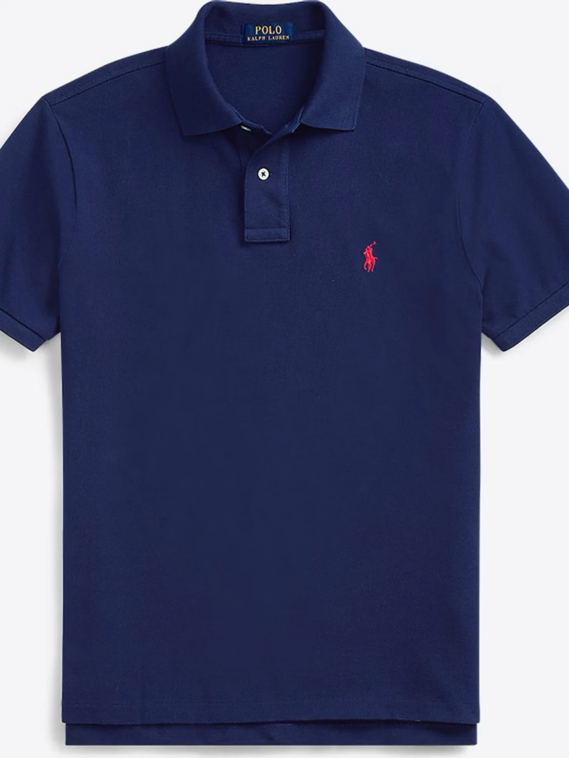 Marinblå pikétröja från Polo Ralph Lauren